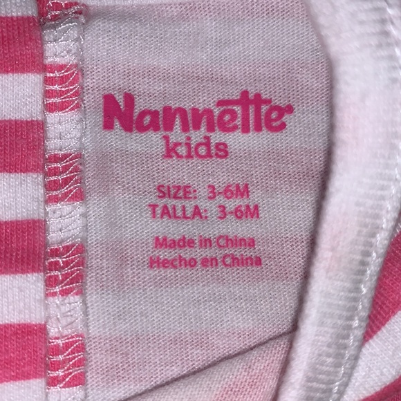 Nanette Lepore Kids 3-6 month striped long sleeve top - Picture 5 of 5